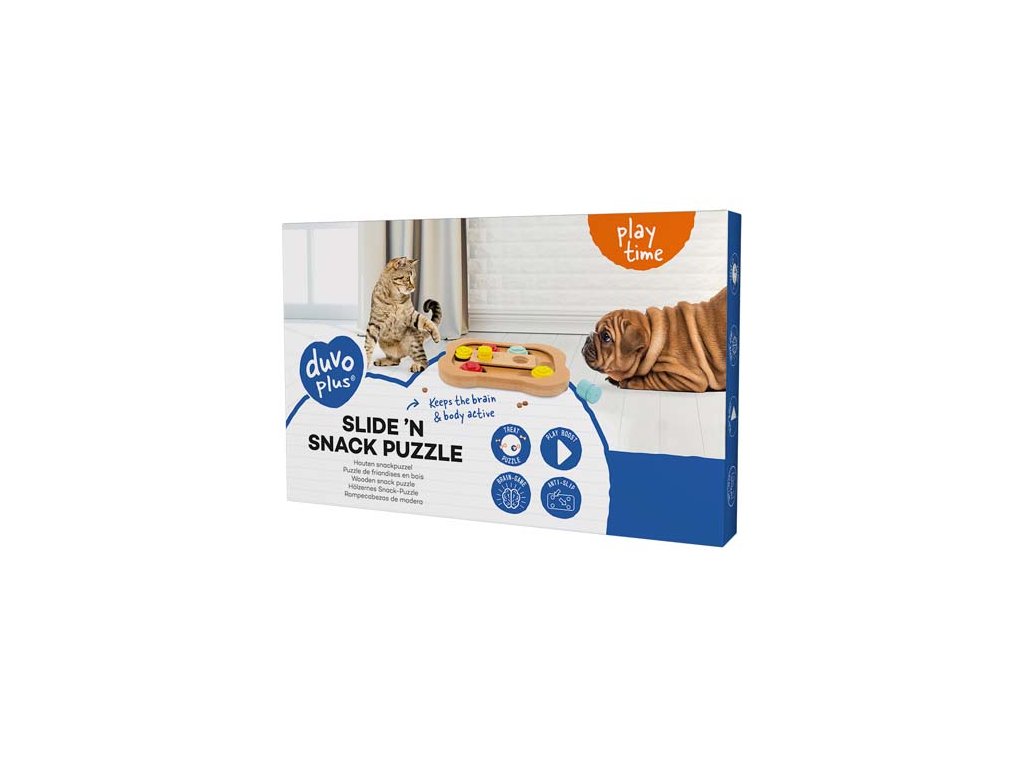 DUVO+ Hlavolam pre psov a mačky -kosť 28x19x2,5cm