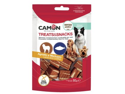 Camon Kocky jahňacie s treskou 80g