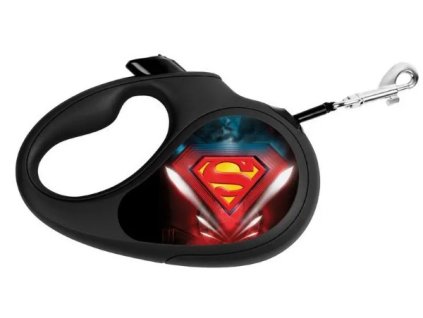 Wau Dog Vodítko samonavíjacie SUPERMAN M, 5m/25 kg