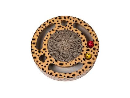 Sandezia Scratch Catch cheetah drapak škrabadlo pre mačky