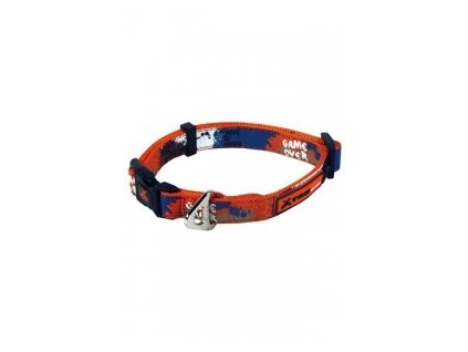 Papillon Nastaviteľný obojok, 48-66 cm, oranžová