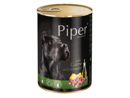 PIPER konzerva pre psov zverina a tekvica, 800g