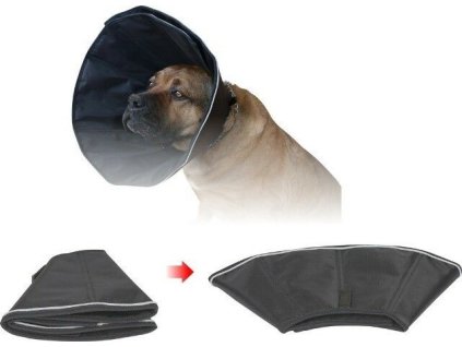 COLLAR Pooperačný golier nylone light veľ. 1, 22-25 cm