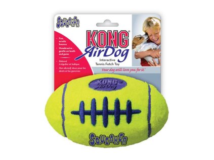Hračka Kong Dog Airdog Lopta rugby s pískatkom tenis, guma vulkanizovaná, M
