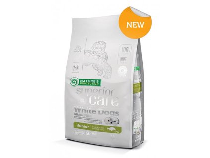 Natures P Superior care white dog GF junior white fish small&mini 10 kg