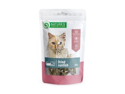 Pamlsok Natures P Snack cat dried sunfish 20 g