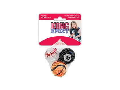 Hračka Kong Dog Sport Lopta malá tenis, guma vulkanizovaná, S (3 ks/bal.)