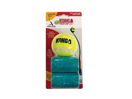 Náplň do katapultu (lopta,2x sáčky na exkrementy) KONG HandiPOD Launch Refill