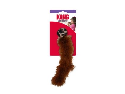 Hračka Kong Cat Active Wild Tails Assorted Chvost s loptičkou, polyester