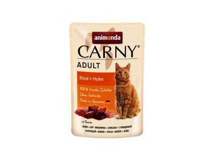 animonda carny adult hovadzie a kura 85g