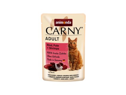 animonda carny adult hovadzie morka a krevety 85g