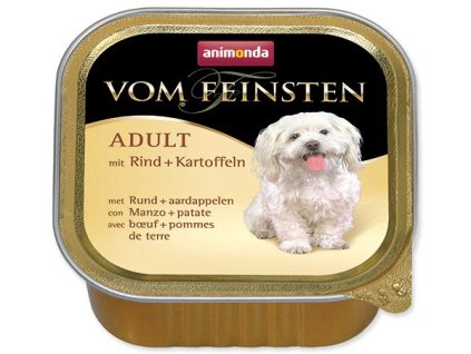 Animonda Vom Feinstein paštéta Adult hovädzie so zemiakmi 150g