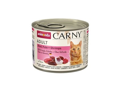 animonda carny adult hovadzie morka a krevety 200g