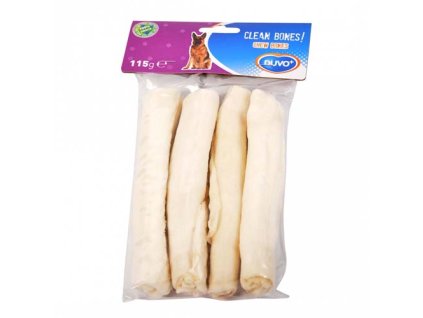 DUVO+ CELAN BONES! Byvolie tyčinky biele 15cm 4ks 115g