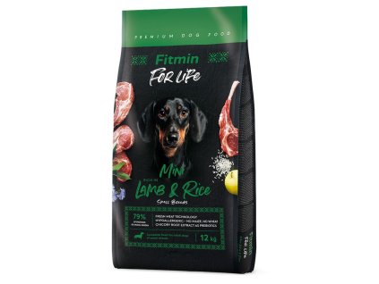 Fitmin dog For Life Lamb and Rice mini 12 kg
