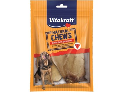 Vitakraft natural chews sušené hovädzie uši 2ks