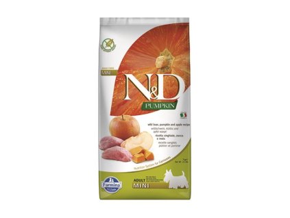 Farmina N&D dog GF PUMPKIN adult mini boar&apple 7 kg
