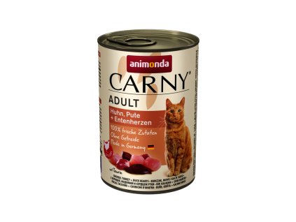 animonda carny adult kura morka a kacacie srdcia 400g