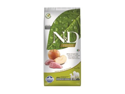 Farmina N&D dog PRIME (GF) adult medium & maxi, boar & apple 12 kg
