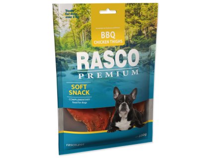Pochúťka Rasco Premium BBQ Kuracie stehná 230g
