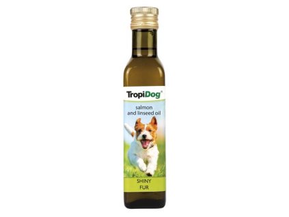 TropiDog Lososový a ľanový olej pre psov 750ml
