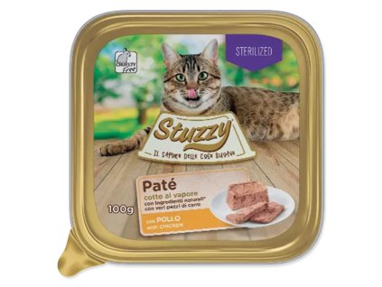 Stuzzy Cat Paté Sterilized s kuracím 100g