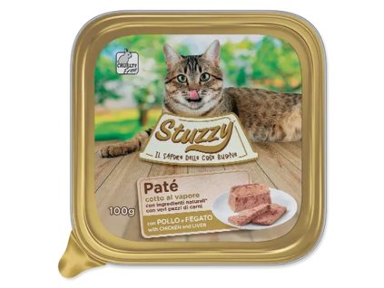 Stuzzy Cat Paté Adult s kuracím mäsom a pečeňou 100g
