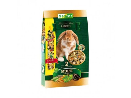 NESTOR PREMIUM Prémiové krmivo pre zajace 1400ml/650g +Tyčinka zdarma