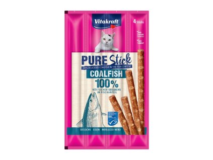 Vitakraft Cat Pure stick pochútka pre mačky treska 4 x 5g