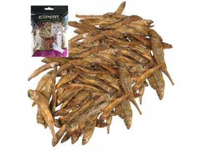 Pet Expert sušené rybičky 50g pamlsok pre mačku