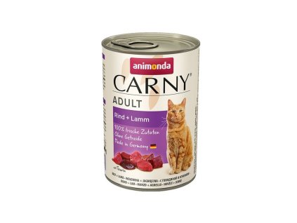 animonda carny adult hovadzie a jahna 400g
