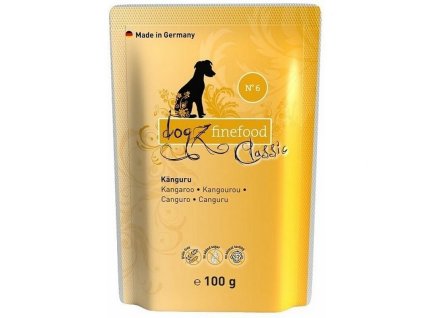 Dogz finefood no.6 kapsička pre psov kengura 100g