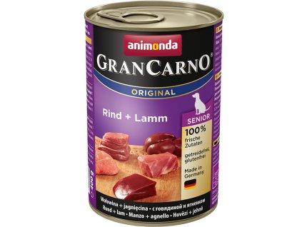 Animonda GRANCARNO senior teľa jahňa - 400g