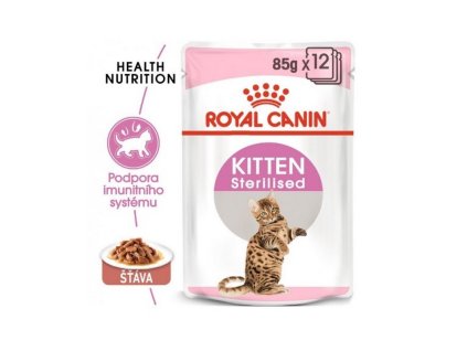 Royal Canin KITTEN sterilised v stave 85g 9003579007136