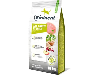 Eminent Cat Adult LightSterile 10Kg 8591184005353 1