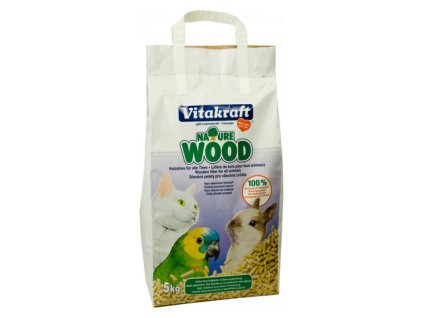 Vitakraft Nature wood 5 kg - drevené pelety
