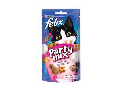 felix party mix picnic 60g mix chrumkavych pochutok pre macky 7613034590695 1