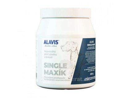 ALAVIS Single Maxík prášok pre psov 600 g 8594191410196