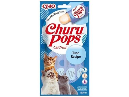 Pamlsok Inaba Churu Pops cat tuniak 4x 15g 8859387700995