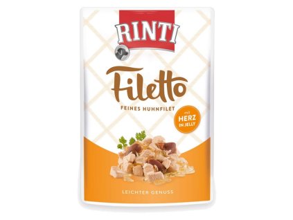 Rinti Filetto Kuracie mäso a srdiečka - 100g