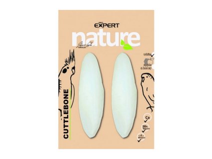 Pet Expert nature sépiová kosť pravá biela 2ks 8-10cm