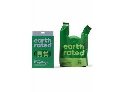 Earth Rated sacky na psie exkrementy s uchom s vonou 120ks box 870856000055