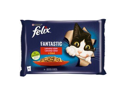 felix fantastic kapsicka pre macky kralik a jahna 4 x 85 g 7613039757086