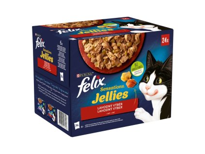 felix sensations jellies multipack pre macky v zele 24 x 85 g 76130399161480