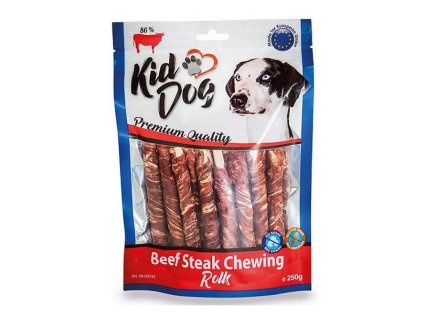 Kid Dog Hovadzi steak na byvolej tycinke 250 g 8596410047428