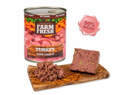 Farm fresh konzerva pre psov morka a mrkva 1