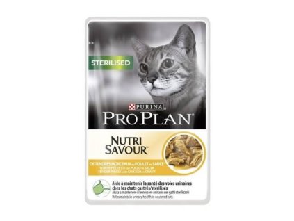 Purina pro plan Sterilised cat kura v stave 85g kapsicka 7613036092852