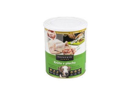 Topstein konzerva pre psov morka v plechu 800g exp.30.08.2025
