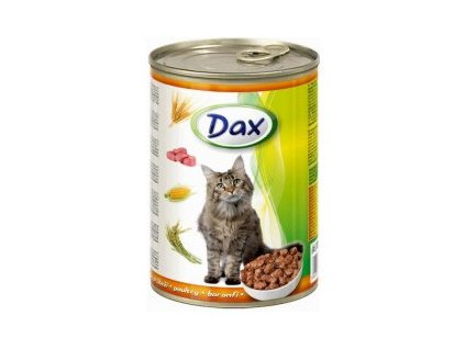 Dax konzerva pre mačky hydinová 415g