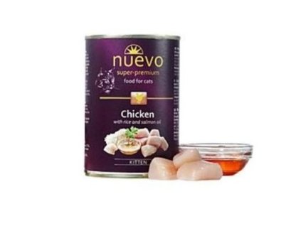 Nuevo Kitten konzerva Chicken 400g
